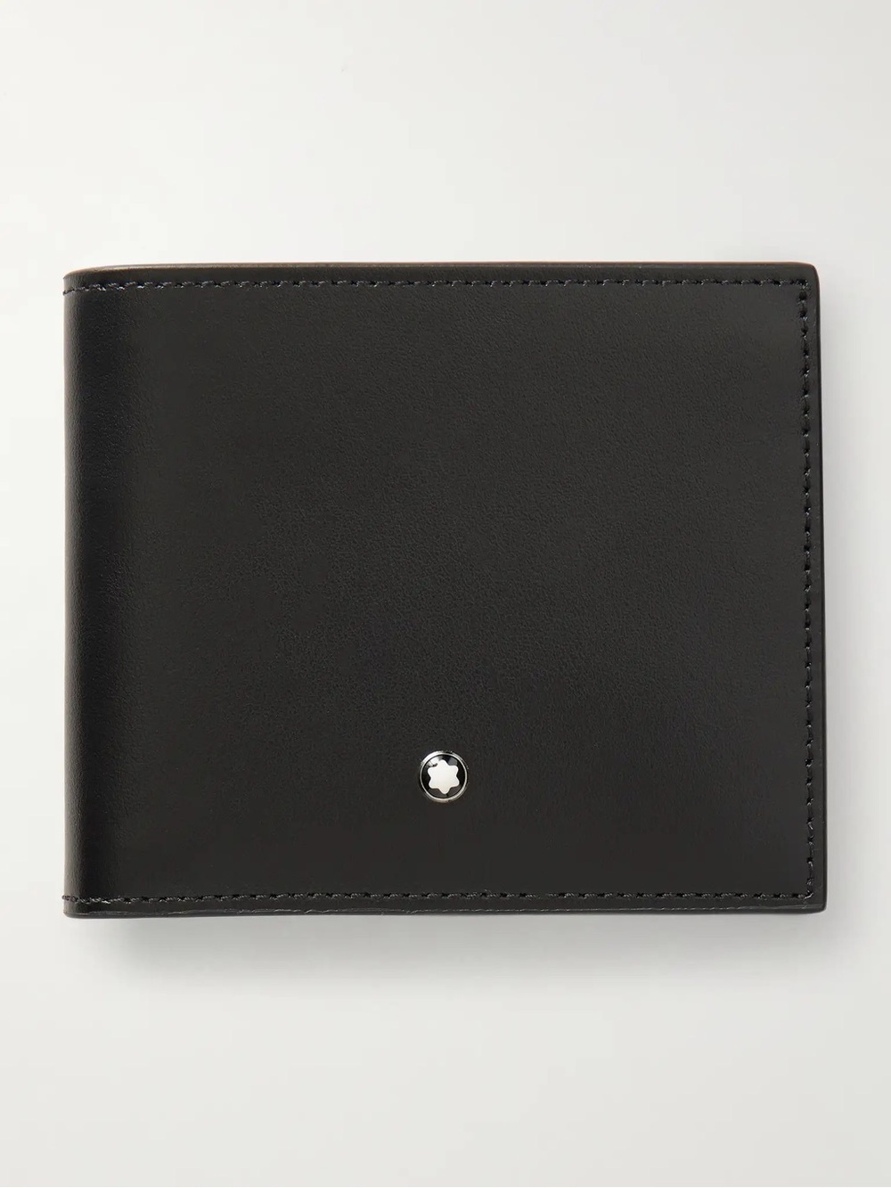 BNIB Montblanc Meisterstück Black Leather 6cc Bi-Fold Wallet